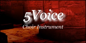5Voice Choir Instrument - Powerful Choir Sample in Soundfont or WAV Format for FL Studio, Reason, MPC, and more!