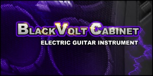 BlackVolt Cabinet Electric Guitar Instrument in Soundfont or WAV Samples for FL Studio, Reason, MPC, and more!